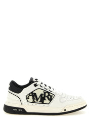 Amiri White/Black Calfskin Sneakers