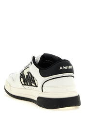 Amiri White/Black Calfskin Sneakers