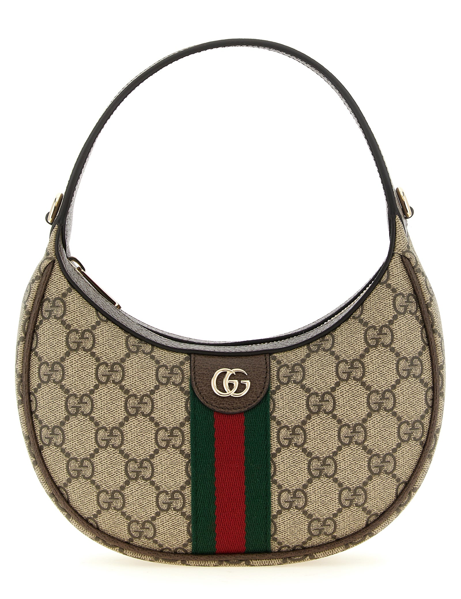 Gucci Beige GG Supreme Canvas Crossbody Bag