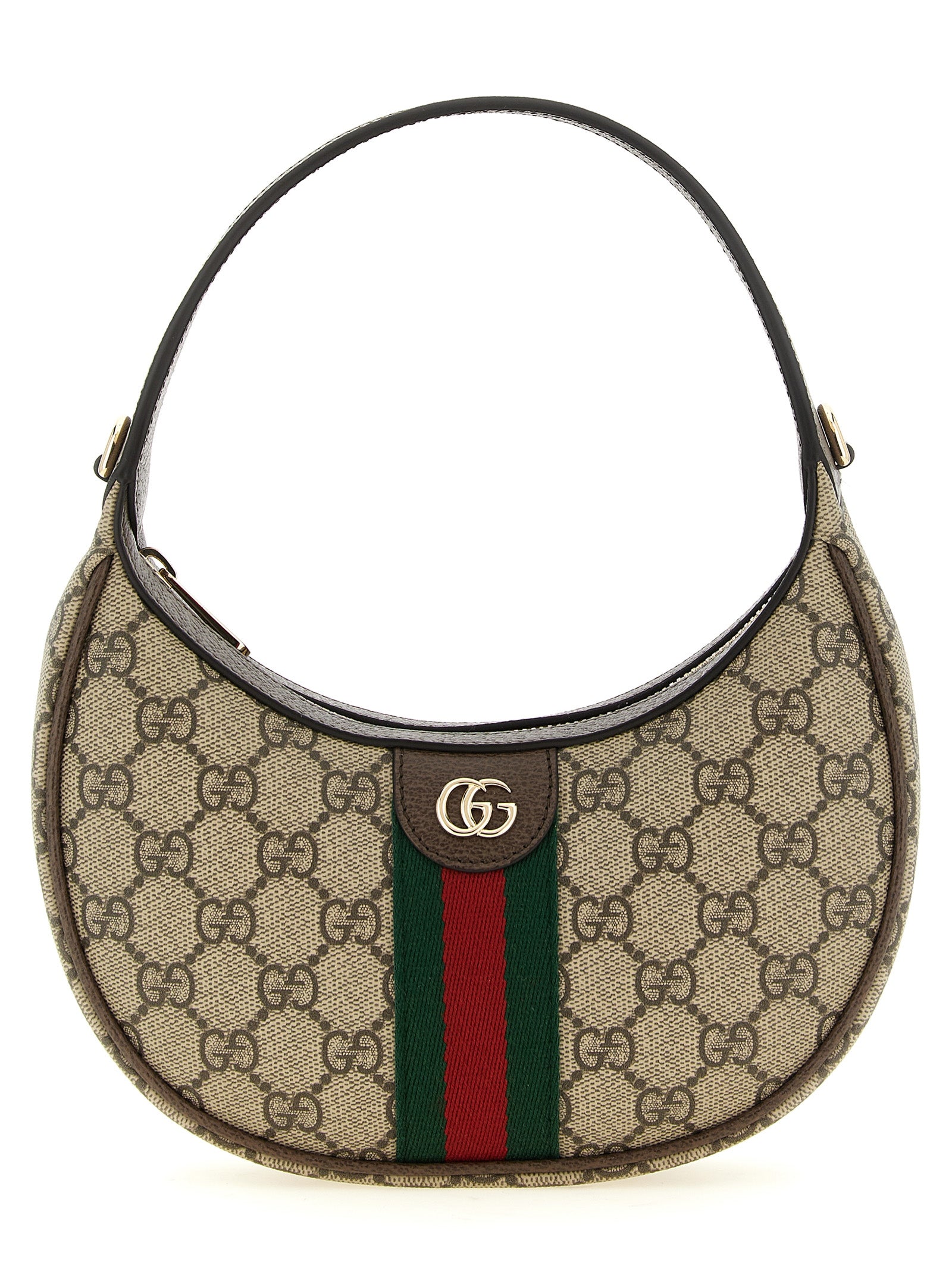 Gucci Beige GG Supreme Canvas Crossbody Bag