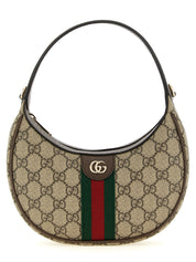 Gucci Beige GG Supreme Canvas Crossbody Bag
