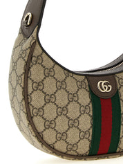 Gucci Beige GG Supreme Canvas Crossbody Bag