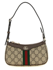 Gucci Beige Coated Canvas Crossbody Bag