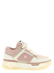 Amiri Pink Calfskin Chunky Sneakers