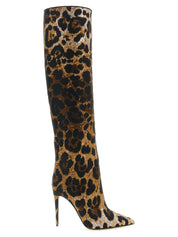 Dolce & Gabbana Multicolor Polyester Boots