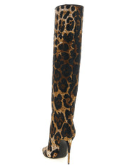 Dolce & Gabbana Multicolor Polyester Boots
