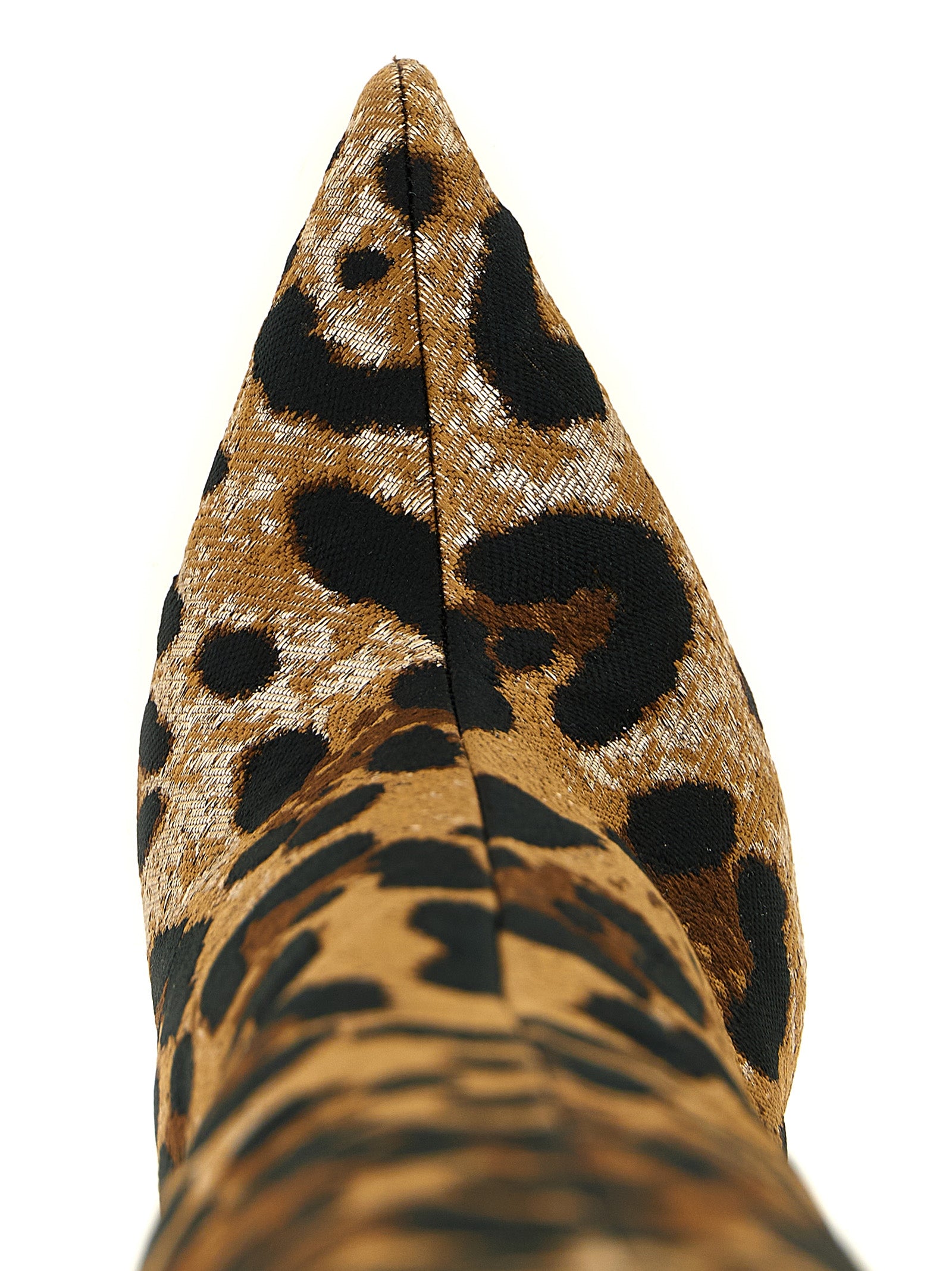 Dolce & Gabbana Multicolor Polyester Boots