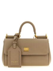 Dolce & Gabbana Beige Calf Leather Crossbody Bag