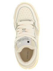 Amiri White Calfskin Chunky Sneakers