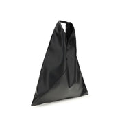 MM6 Black Faux Leather Handbags
