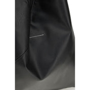 MM6 Black Faux Leather Handbags