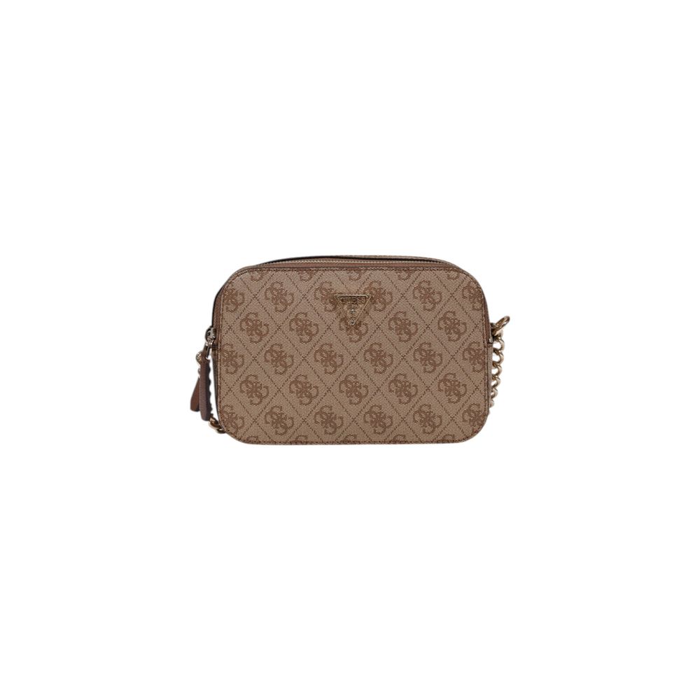 Guess Brown Polyurethane Handbags