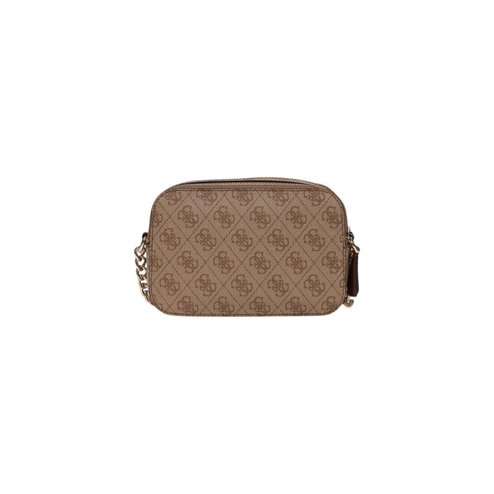 Guess Brown Polyurethane Handbags