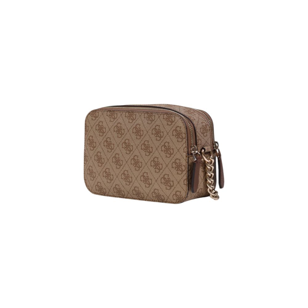 Guess Brown Polyurethane Handbags