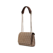 Guess Brown Polyurethane Handbag