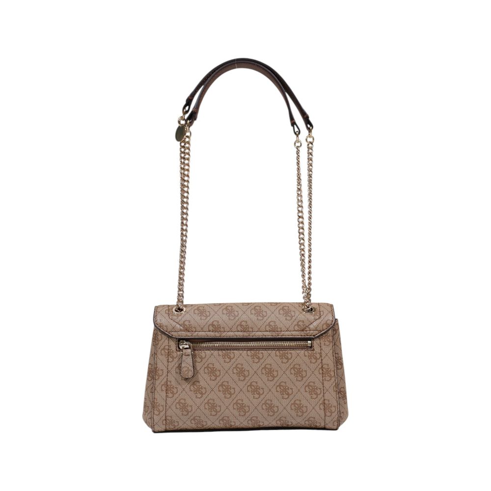 Guess Brown Polyurethane Handbag