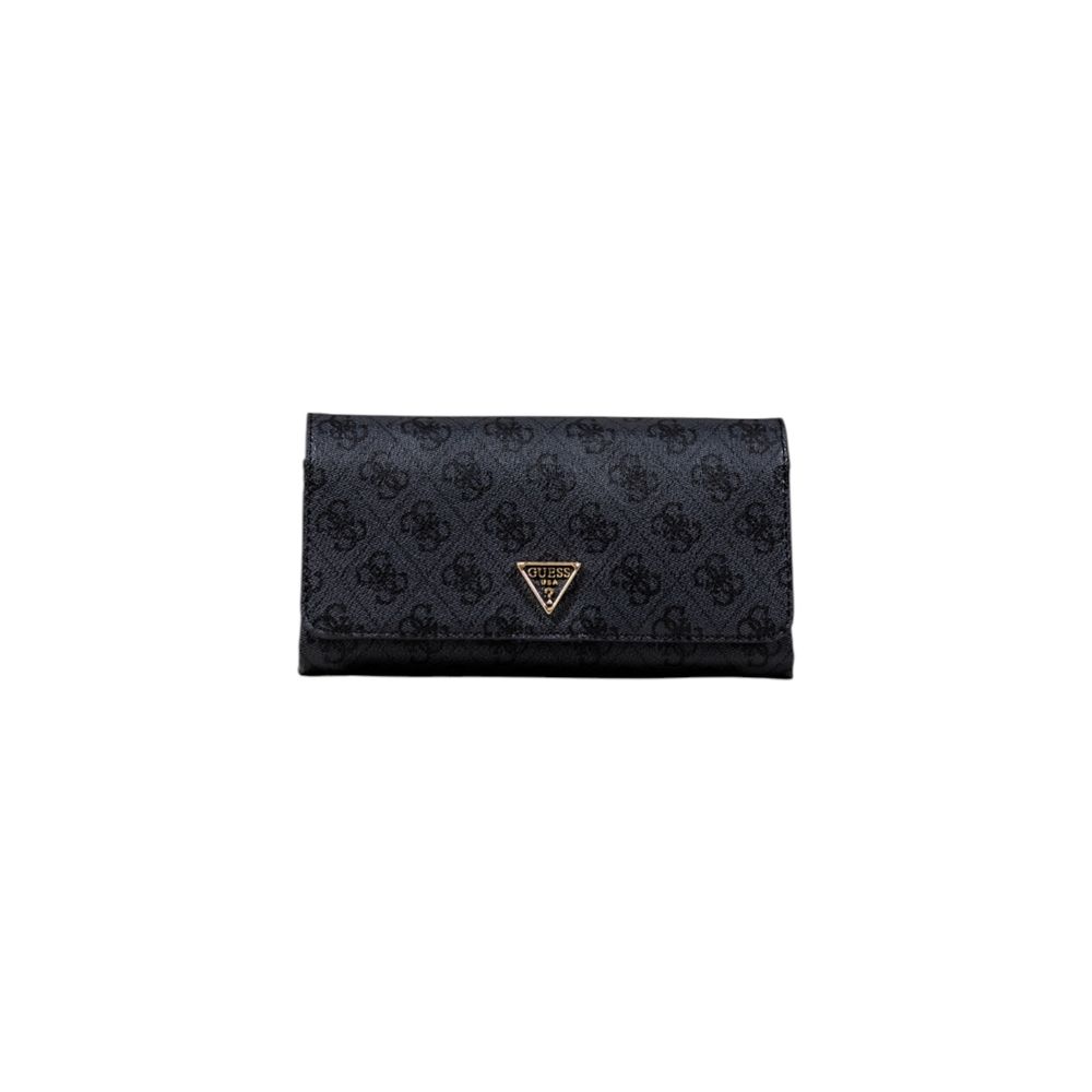 Guess Gray Polyurethane Clutch Bag