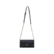 Guess Gray Polyurethane Clutch Bag