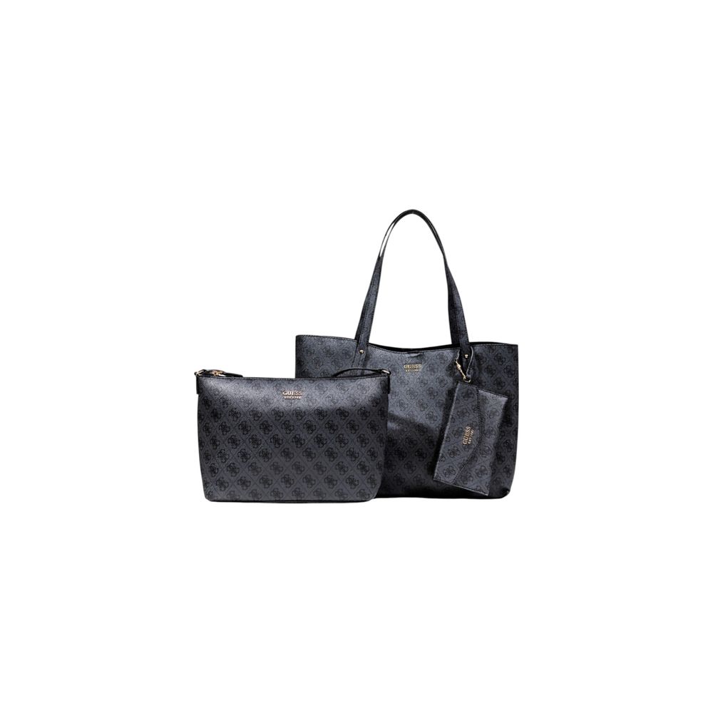 Guess Gray Polyurethane Handbags