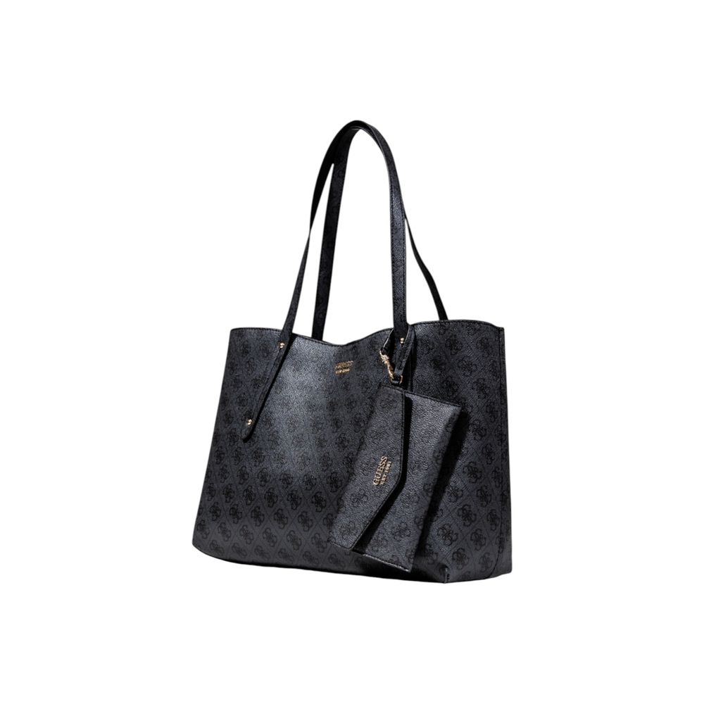 Guess Gray Polyurethane Handbags