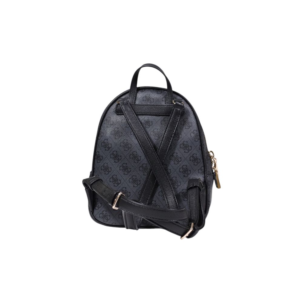 Guess Gray Polyurethane Backpack