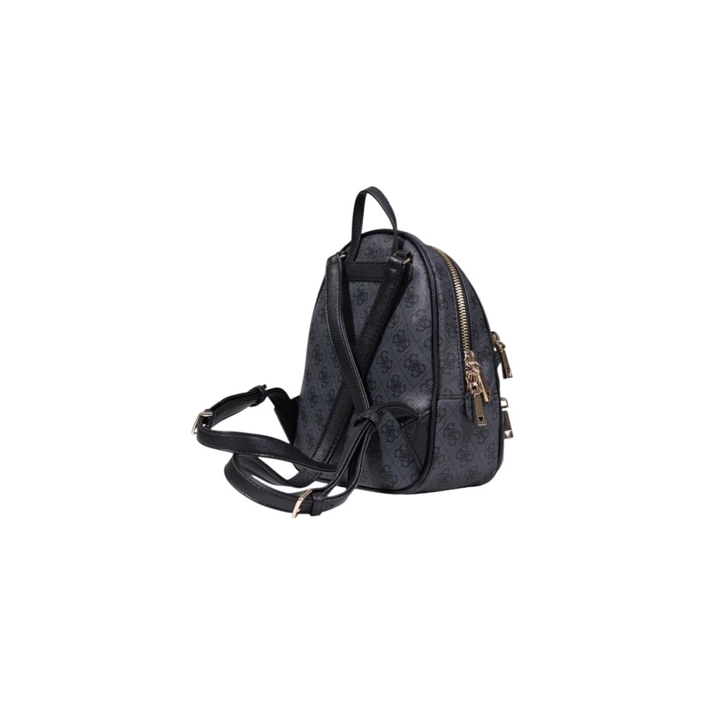 Guess Gray Polyurethane Backpack