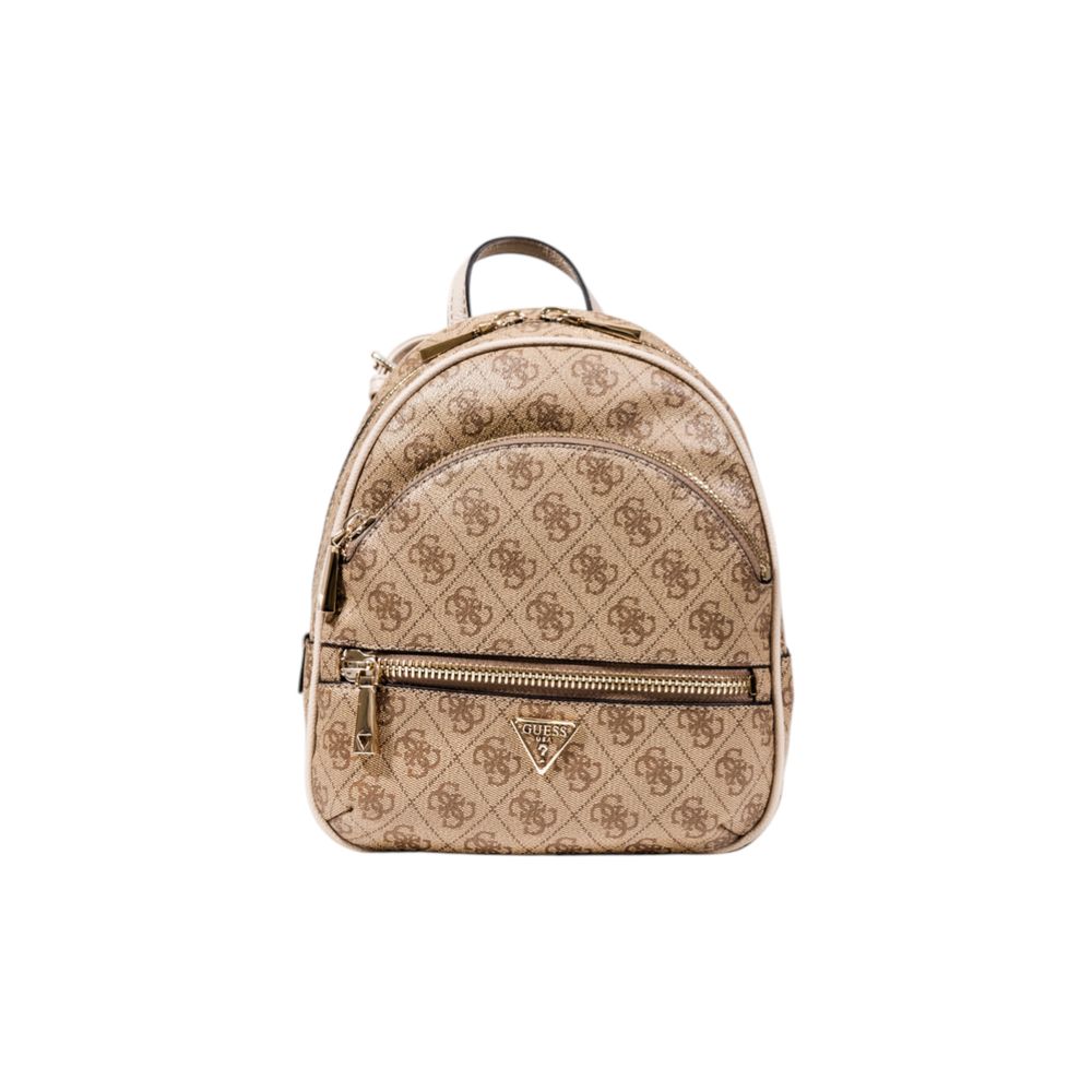 Guess Beige Polyurethane Backpack