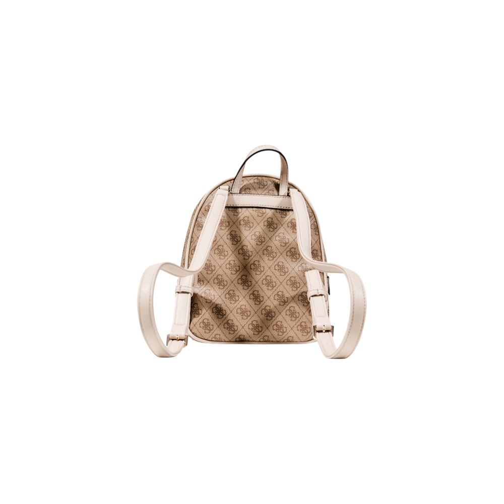 Guess Beige Polyurethane Backpack