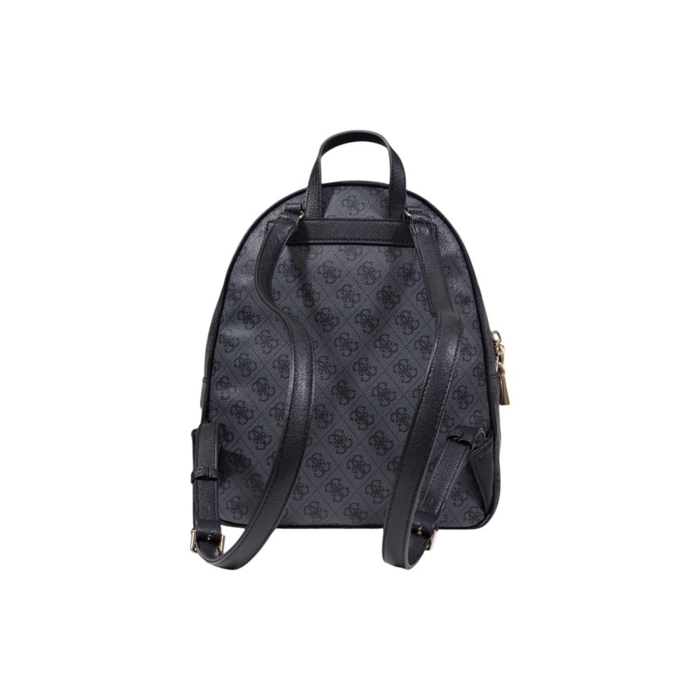 Guess Gray Polyurethane Backpack