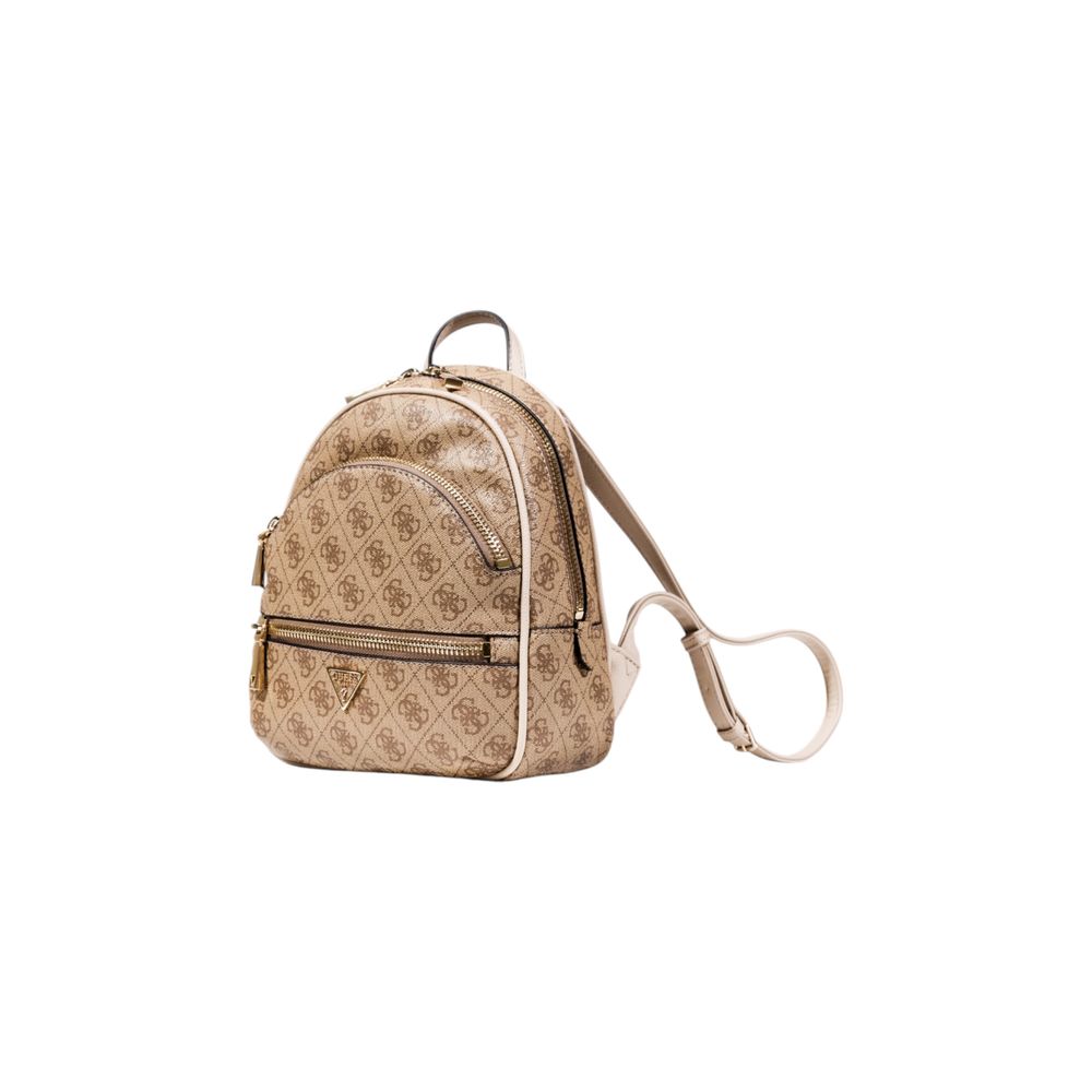 Guess Beige Polyurethane Backpack