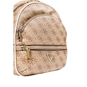 Guess Beige Polyurethane Backpack