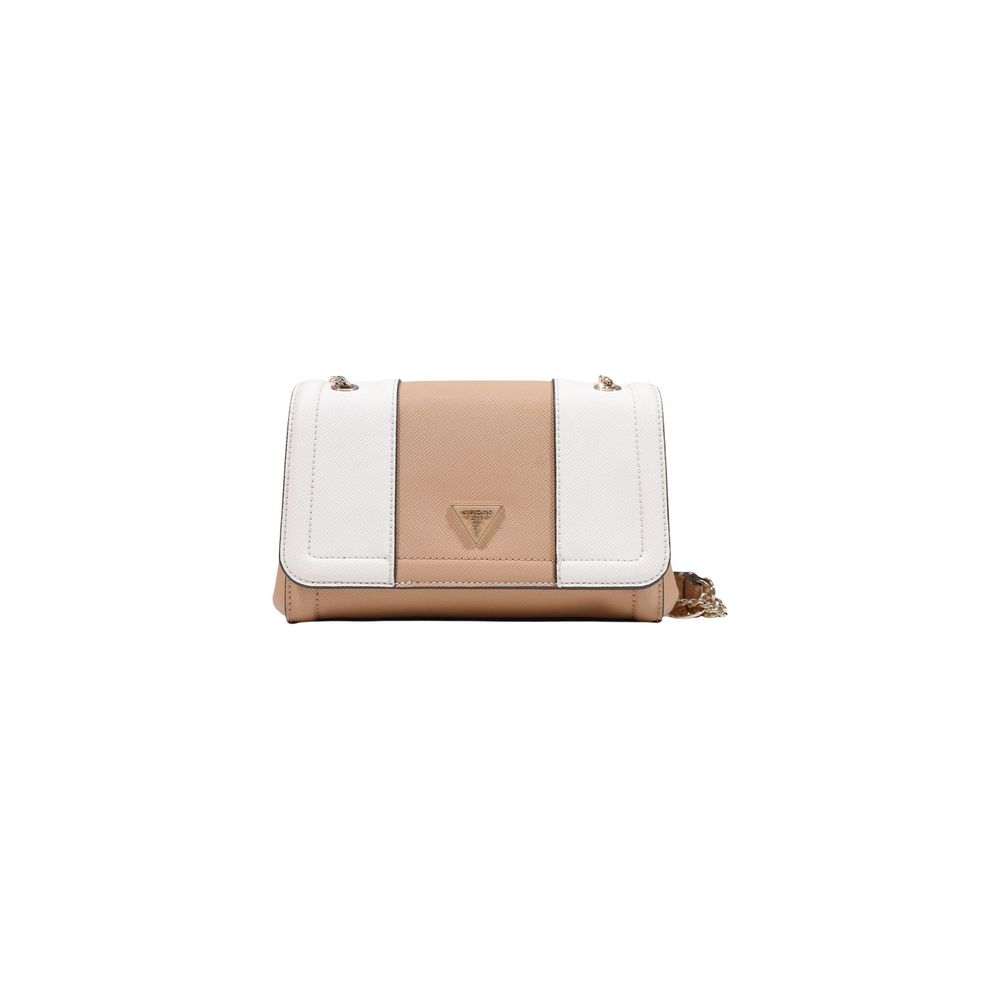 Guess Beige Polyurethane Handbag