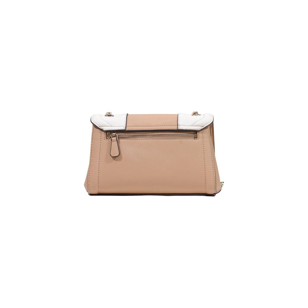 Guess Beige Polyurethane Handbag