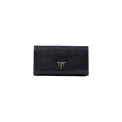Guess Black Polyurethane Clutch Bag