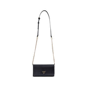 Guess Black Polyurethane Clutch Bag