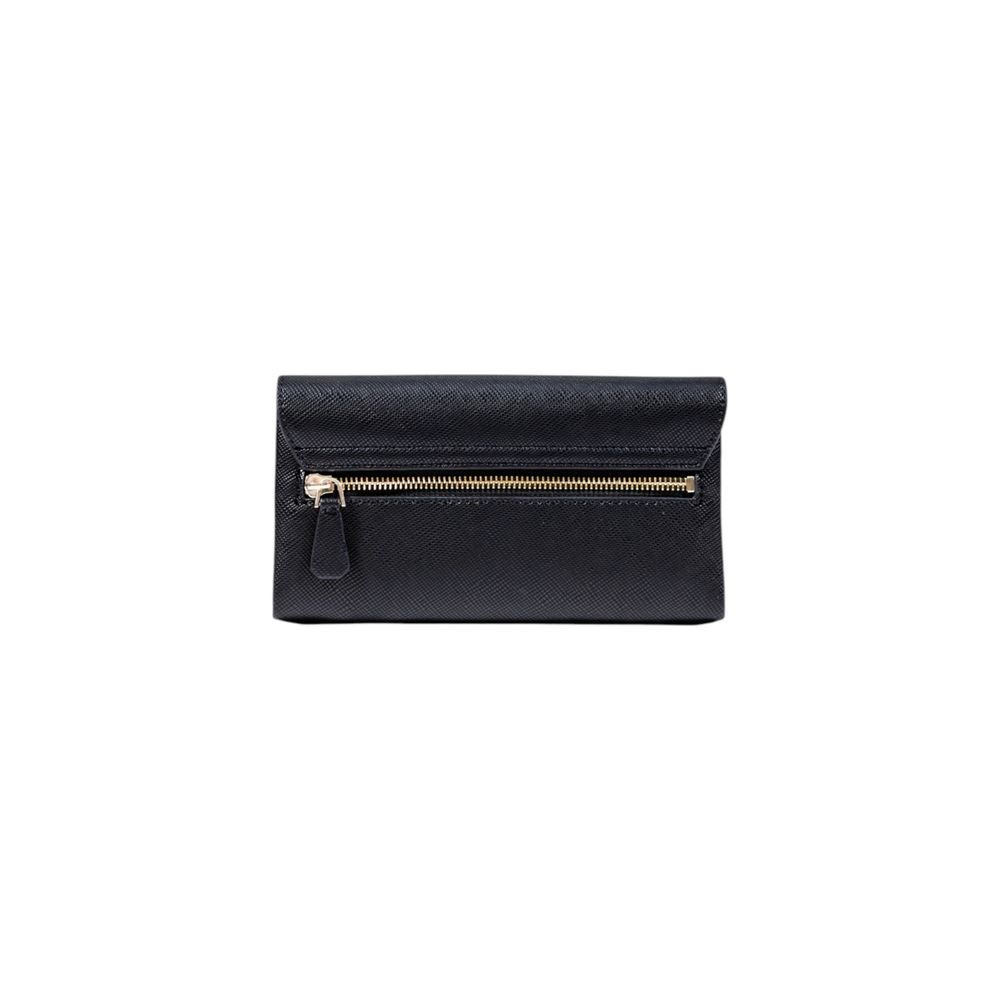 Guess Black Polyurethane Clutch Bag