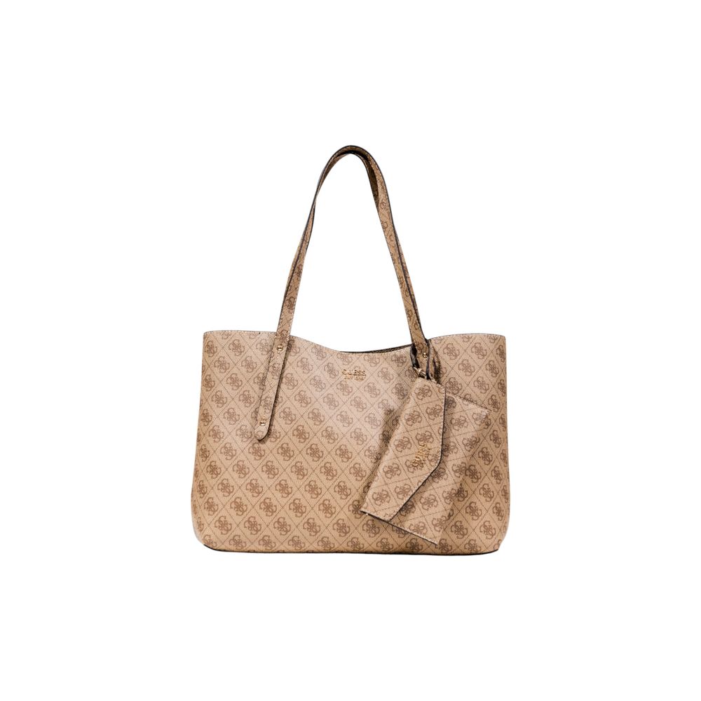 Guess White Polyurethane Handbags