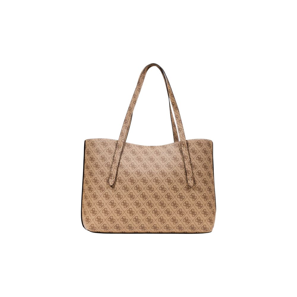 Guess White Polyurethane Handbags