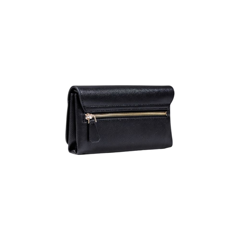 Guess Black Polyurethane Clutch Bag