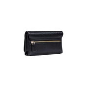 Guess Black Polyurethane Clutch Bag