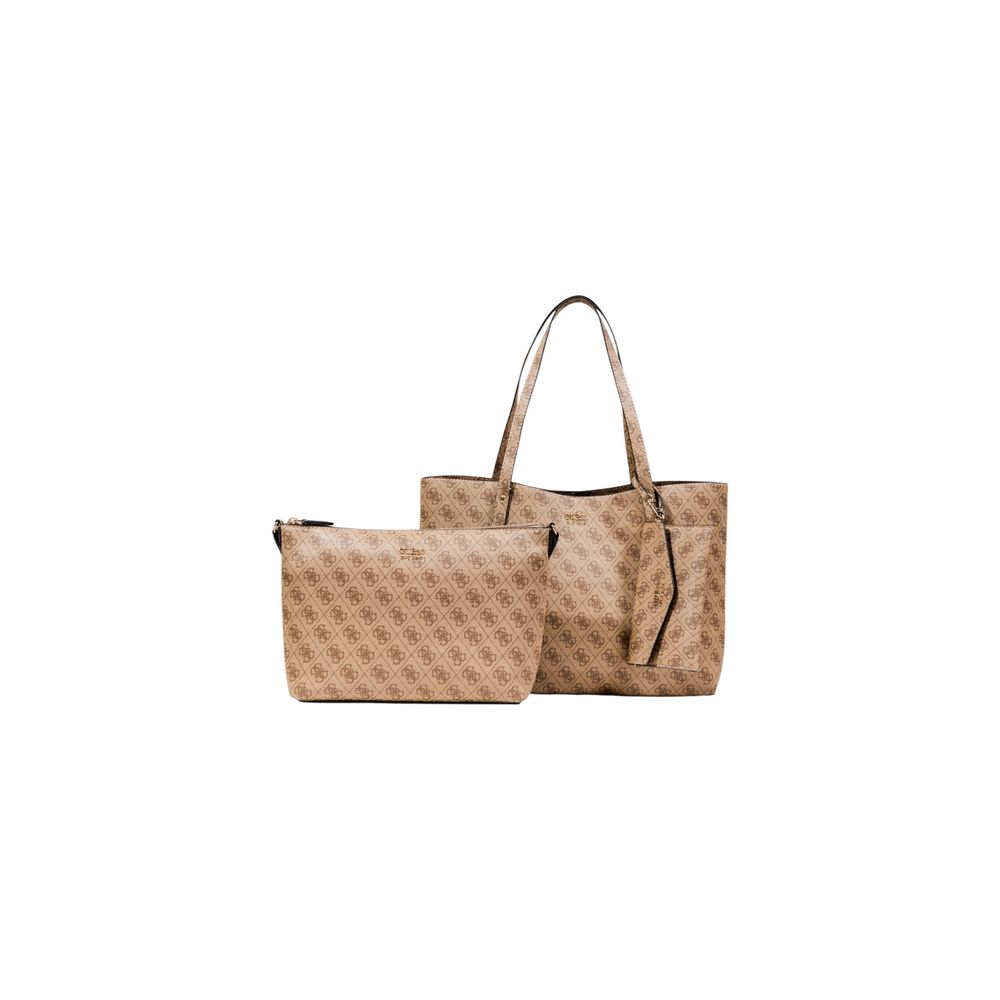 Guess White Polyurethane Handbags