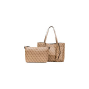 Guess White Polyurethane Handbags