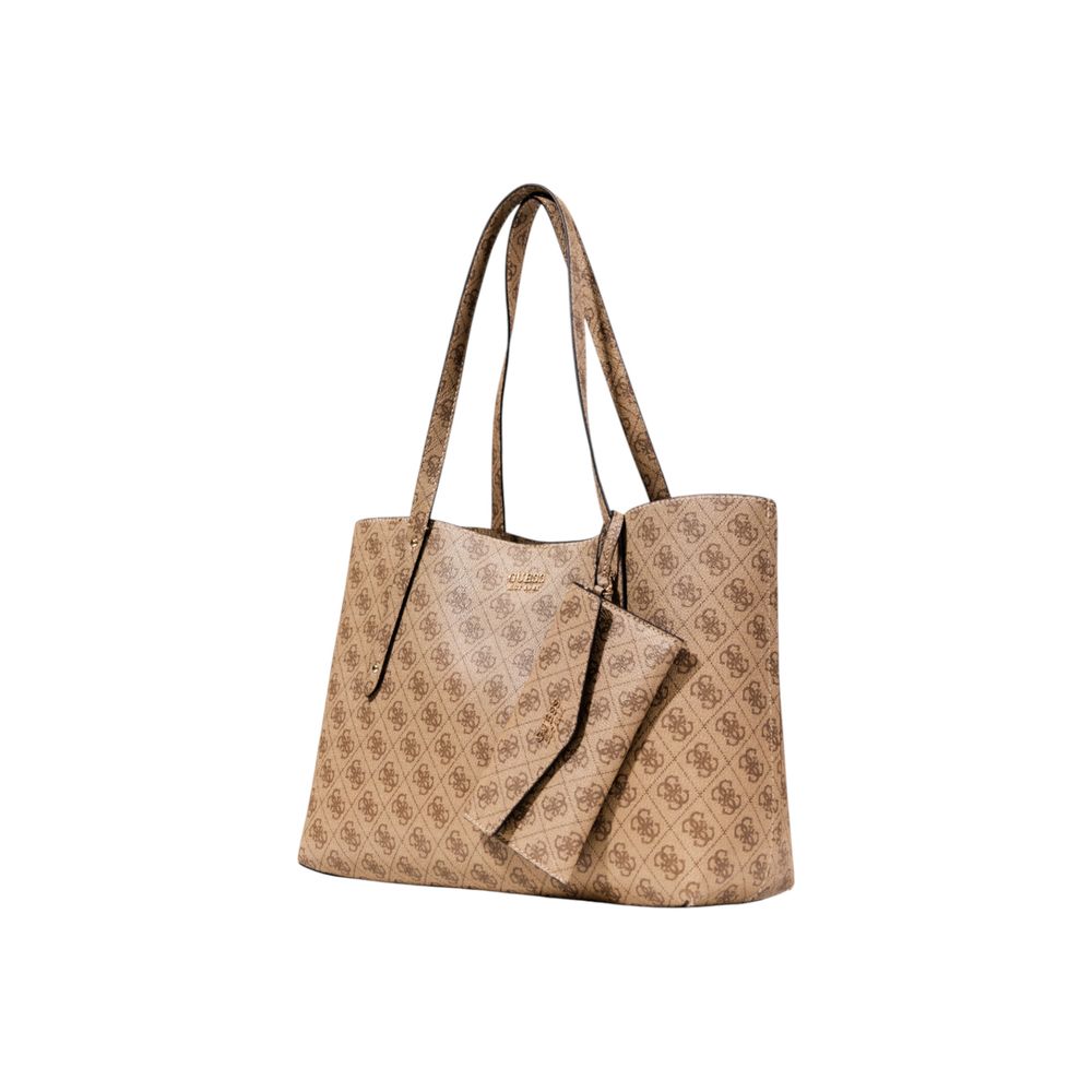 Guess White Polyurethane Handbags
