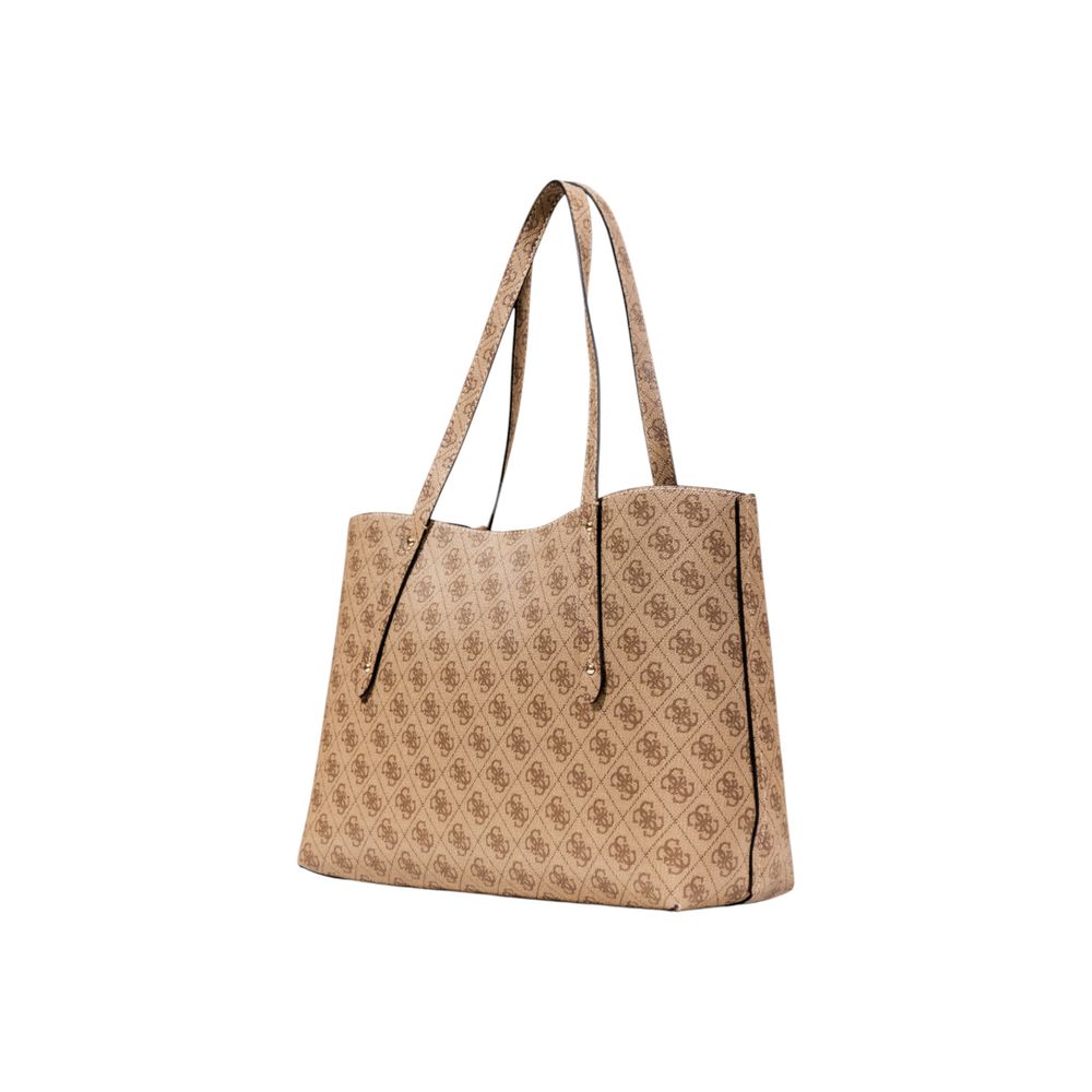 Guess White Polyurethane Handbags