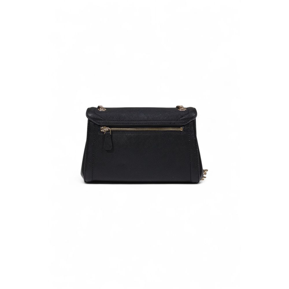 Guess Black Polyurethane Handbag