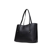 Guess Black Polyurethane Tote Bag