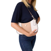 Guess Beige Polyurethane Shoulder Bags