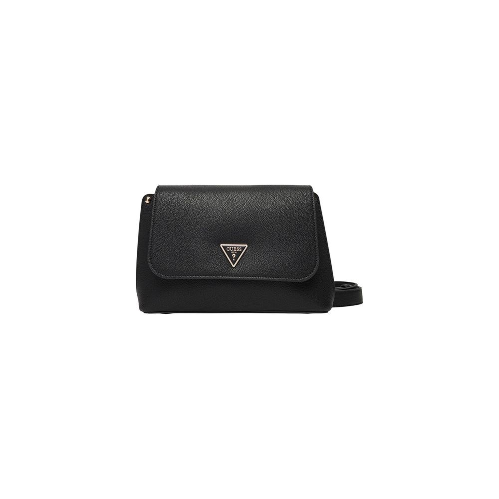 Guess Black Polyurethane Handbags