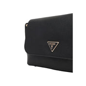 Guess Black Polyurethane Handbags