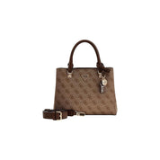 Guess Brown Polyurethane Handbag